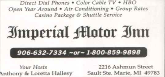 Viking Motel (Imperial Motor Inn) - Vintage Yearbook Ad